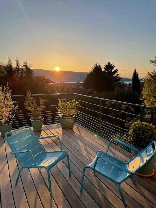 Maison De Vacances 220M2 Vue Lac Et Chateau Menthon-Saint-Bernard Εξωτερικό φωτογραφία